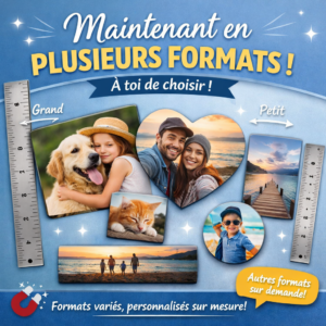 Aimant personnalisé – Qualité premium