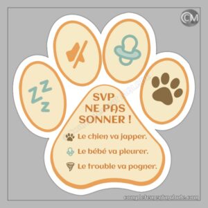 Aimant Ne pas sonner